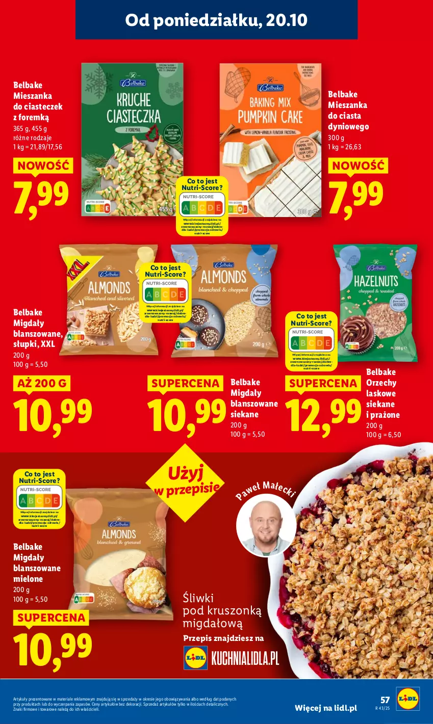 Gazetka promocyjna Lidl - GAZETKA - ważna 20.10 do 22.10.2025 - strona 57 - produkty: Migdały, Wazon