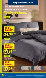Gazetka promocyjna Lidl - GAZETKA - Gazetka - ważna od 22.10 do 22.10.2025 - strona 16 - produkty: Ivar, Pościel, Poszewka