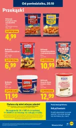 Gazetka promocyjna Lidl - GAZETKA - Gazetka - ważna od 22.10 do 22.10.2025 - strona 45 - produkty: Ser, Por, Gra, Orzeszki, Portal, Chrupki, Laur, Mola, Popcorn, Limonka, Orzeszki ziemne
