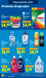 Gazetka promocyjna Lidl - GAZETKA - Gazetka - ważna od 22.10 do 22.10.2025 - strona 62 - produkty: Płyn do prania, Proszek do prania, Perełki zapachowe, Płyn do płukania, Perwoll, Ariel, Kapsułki do prania, Lenor