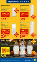 Gazetka promocyjna Lidl - GAZETKA - Gazetka - ważna od 22.10 do 22.10.2025 - strona 67 - produkty: Sok, Znicz