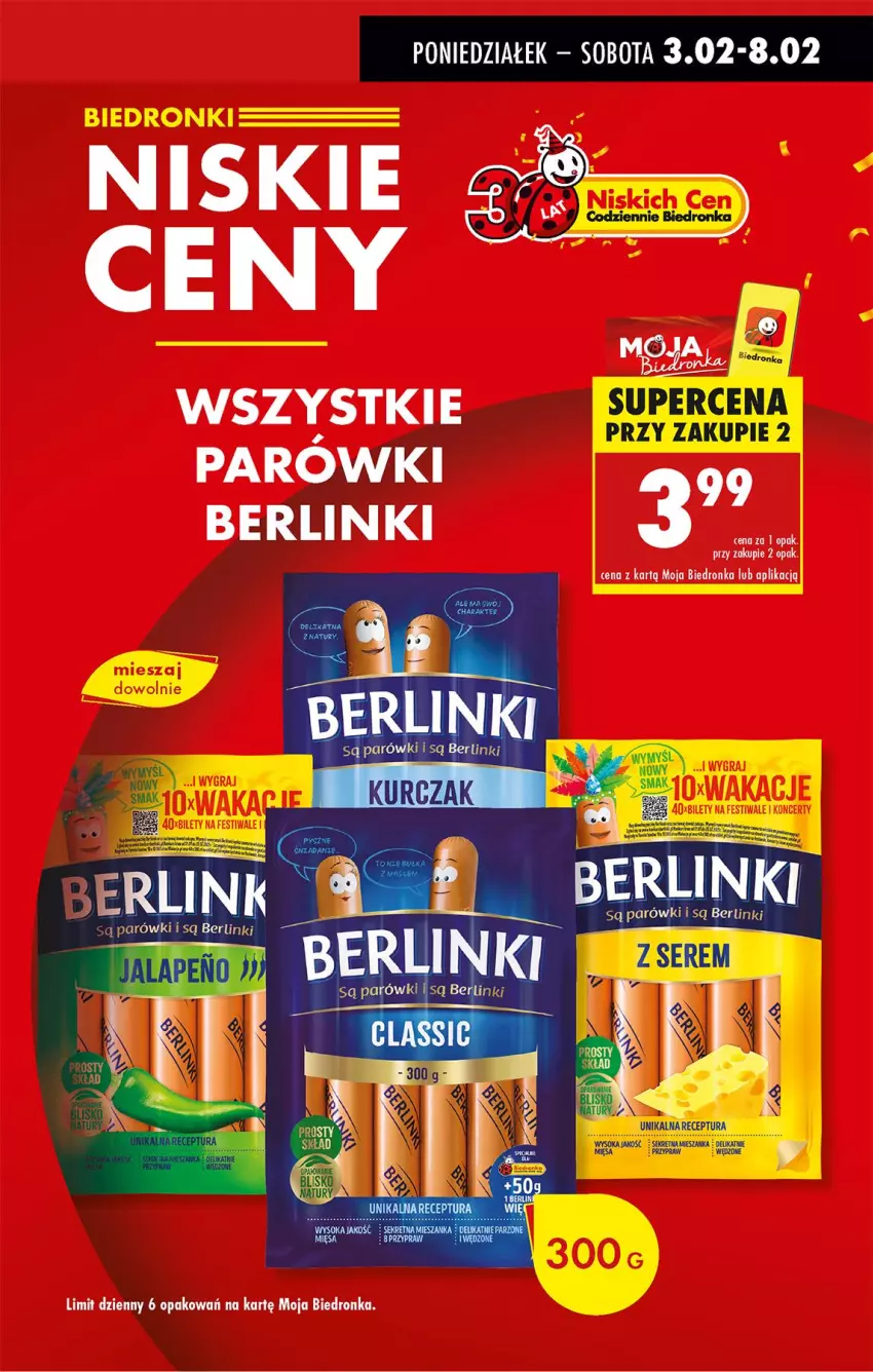 Gazetka promocyjna Biedronka - Od Poniedziałku - ważna 03.02 do 08.02.2025 - strona 5 - produkty: Gra