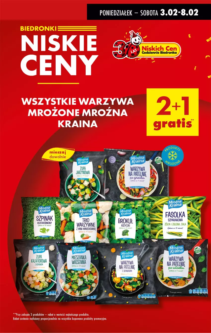 Gazetka promocyjna Biedronka - Od Poniedziałku - ważna 03.02 do 08.02.2025 - strona 9 - produkty: Fa, Por, Warzywa