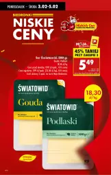 Gazetka promocyjna Biedronka - Od Poniedziałku - Gazetka - ważna od 08.02 do 08.02.2025 - strona 4 - produkty: Ser, Podlaski, Gouda