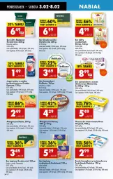 Gazetka promocyjna Biedronka - Od Poniedziałku - Gazetka - ważna od 08.02 do 08.02.2025 - strona 40 - produkty: Ser topiony, Top, Sos, Ser, Gin, Gra, Danone, Piątnica, Jogurt, Mlekovita, Serek kanapkowy, Radamer, Leon, Serek, Margaryna, Camembert, Hochland, Delma, Twój Smak, Gouda, Flora, Kasia, Jogurt pitny, Emmental, Mleko
