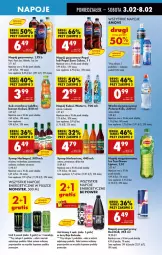 Gazetka promocyjna Biedronka - Od Poniedziałku - Gazetka - ważna od 08.02 do 08.02.2025 - strona 61 - produkty: Sok, Por, Gra, 7up, Róża, Red Bull, Mirinda, Napoje, Tran, Pepsi, Lipton, Napój gazowany, Dzika róża, Syrop, Woda niegazowana, Kubuś, Napój niegazowany, Woda, Napój, Herbapol