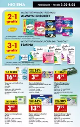 Gazetka promocyjna Biedronka - Od Poniedziałku - Gazetka - ważna od 08.02 do 08.02.2025 - strona 69 - produkty: Rum, Por, Gra, Papier, Tampony, Papier toaletowy, Chusteczki, Podpaski, Wkładki, O.B.