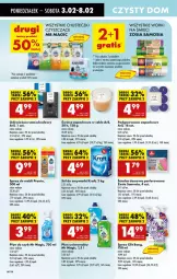 Gazetka promocyjna Biedronka - Od Poniedziałku - Gazetka - ważna od 08.02 do 08.02.2025 - strona 70 - produkty: Sól, Por, Podgrzewacze, Worki na śmieci, Chusteczki, Worki na śmiec, Zmywarki, Pronto, Płyn do szyb