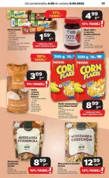 Gazetka promocyjna Netto - Gazetka - ważna od 10.09 do 10.09.2023 - strona 5 - produkty: Corn flakes, Ser, Nesquik, Mieszanka studencka, Dżem, Baton, Danio, Fa