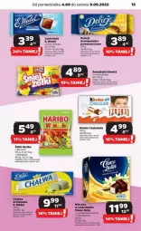 Gazetka promocyjna Netto - Gazetka - ważna od 10.09 do 10.09.2023 - strona 7 - produkty: Bell, Chałwa, Czekolada, E. Wedel, Bella, Haribo, Kinder, Miecz, Nimm2