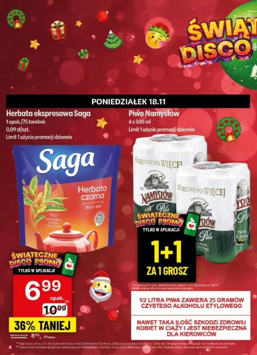 Gazetka promocyjna Delikatesy Centrum - ważna 18.11 do 24.11.2024 - strona 34 - produkty: Gra, Namysłów, Piec, Piwa, Piwo