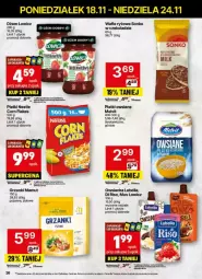 Gazetka promocyjna Delikatesy Centrum - Gazetka - ważna od 24.11 do 24.11.2024 - strona 19 - produkty: Lubella, Ryż, Rum, Bell, Wafle, Melvit, Płatki owsiane, Owsianka, Sonko, Bella, HP