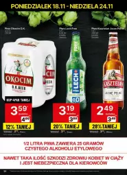 Gazetka promocyjna Delikatesy Centrum - Gazetka - ważna od 24.11 do 24.11.2024 - strona 28 - produkty: Piwa, Piwo, Piec, Koc, Gra, Kasztelan, Okocim