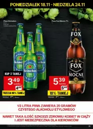 Gazetka promocyjna Delikatesy Centrum - Gazetka - ważna od 24.11 do 24.11.2024 - strona 29 - produkty: Piwa, Piwo, Piec, Gra