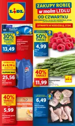 Gazetka promocyjna Lidl - GAZETKA - Gazetka - ważna od 27.04 do 27.04.2025 - strona 1 - produkty: Kurczak, Papier, Papier toaletowy, Pepsi, Pilos, Maliny, Gouda, Flora