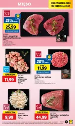 Gazetka promocyjna Lidl - GAZETKA - Gazetka - ważna od 27.04 do 27.04.2025 - strona 21 - produkty: Polędwica, Stek, Lack, Burger, Wołowina, Flaki, Mięso
