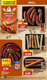 Gazetka promocyjna Lidl - GAZETKA - Gazetka - ważna od 27.04 do 27.04.2025 - strona 26 - produkty: Gra, Morliny, Grill, Kiełbasa, Kiełbasa śląska