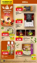 Gazetka promocyjna Lidl - GAZETKA - Gazetka - ważna od 27.04 do 27.04.2025 - strona 30 - produkty: Ser, Oliwki, Hamburger, Tortilla, Burger, Oliwa z oliwek, Grill, Masło, Oliwa