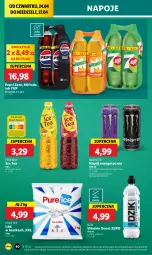 Gazetka promocyjna Lidl - GAZETKA - Gazetka - ważna od 27.04 do 27.04.2025 - strona 44 - produkty: Pur, 7up, Napój energetyczny, Ice tea, Ananas, Mirinda, Keen, Napoje, Lack, Pepsi, Napój, Grejpfrut