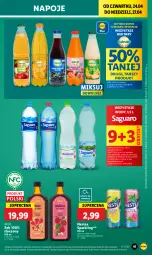 Gazetka promocyjna Lidl - GAZETKA - Gazetka - ważna od 27.04 do 27.04.2025 - strona 45 - produkty: Sok, Gra, Napoje, Limonka, Mięta, Nestea, Nektar