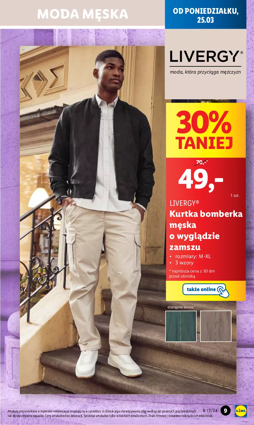 Gazetka promocyjna Lidl - GAZETKA - ważna 25.03 do 30.03.2024 - strona 19 - produkty: Kurtka, Moda