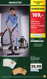 Gazetka promocyjna Lidl - GAZETKA - Gazetka - ważna od 30.03 do 30.03.2024 - strona 45 - produkty: Parkside, Odkurzacz, Przewód, Papier