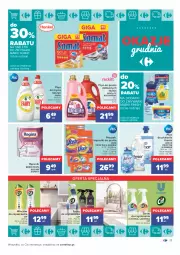 Gazetka promocyjna Carrefour - Gazetka Carrefour Okazje grudnia - Gazetka - ważna od 31.12 do 31.12.2021 - strona 17 - produkty: Płyn do prania, Gin, Cif, Do mycia naczyń, Spray do czyszczenia, Papier, Finish, Tablet, Kuchnia, Płyn do mycia naczyń, Vizir, Woolite, Mleczko, Płyn do płukania, Ręcznik, Somat, Fairy, Płyn do mycia, Zmywarki, Kapsułki do prania, Tabletki do zmywarki, Lenor, Fa