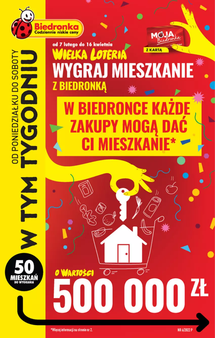 Gazetka promocyjna Biedronka - W tym tygodniu - ważna 07.02 do 12.02.2022 - strona 1 - produkty: Gra