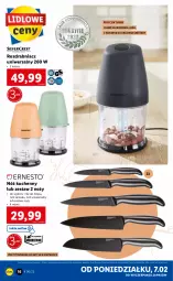 Gazetka promocyjna Lidl - GAZETKA - Gazetka - ważna od 12.02 do 12.02.2022 - strona 16 - produkty: Noż, Nóż uniwersalny, Rozdrabniacz