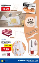 Gazetka promocyjna Lidl - GAZETKA - Gazetka - ważna od 12.02 do 12.02.2022 - strona 18 - produkty: Ser, Blender, Stojak, Mikser, Ręcznik, Mikser ręczny