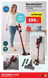 Gazetka promocyjna Lidl - GAZETKA - Gazetka - ważna od 12.02 do 12.02.2022 - strona 37 - produkty: Odkurzacz, Szczotka, Pojemnik, Akumulator