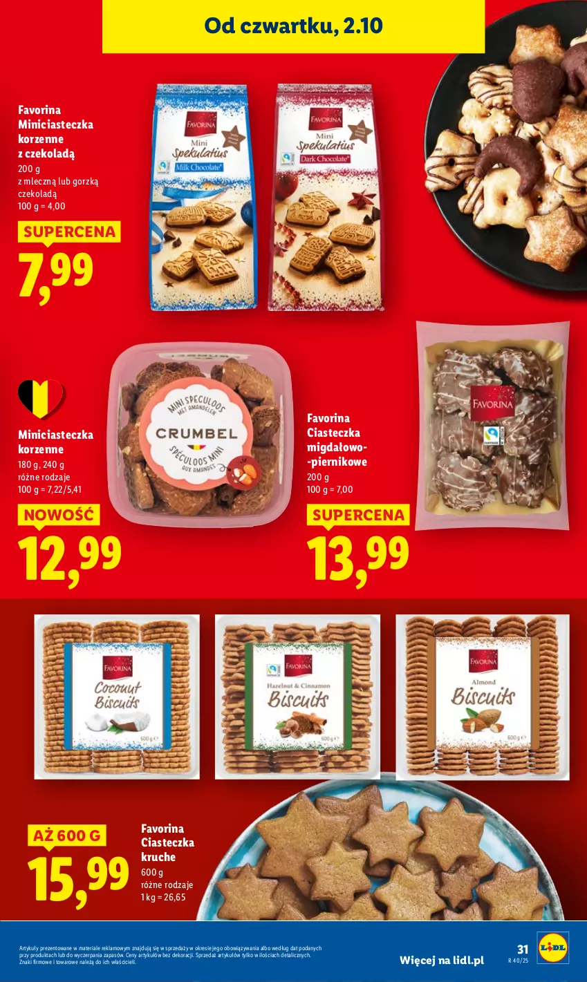Gazetka promocyjna Lidl - GAZETKA - ważna 02.10 do 04.10.2025 - strona 35 - produkty: Fa, Piernik