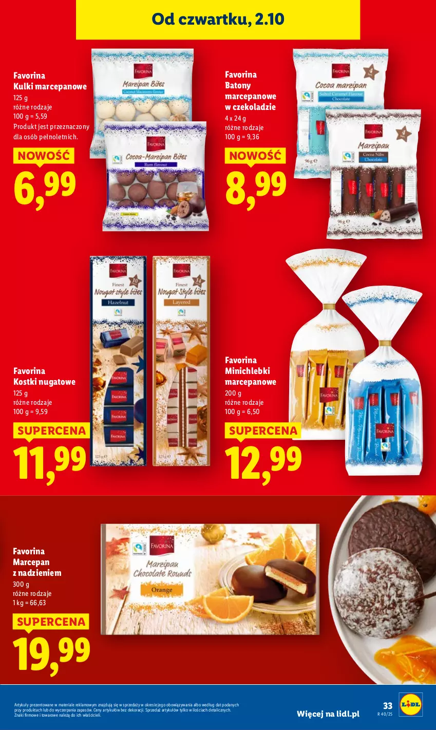 Gazetka promocyjna Lidl - GAZETKA - ważna 02.10 do 04.10.2025 - strona 37 - produkty: Baton, Chleb, Fa