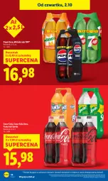 Gazetka promocyjna Lidl - GAZETKA - Gazetka - ważna od 04.10 do 04.10.2025 - strona 14 - produkty: 7up, Mirinda, Coca-Cola, Pepsi, Fanta, Sprite, Fa