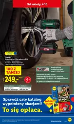 Gazetka promocyjna Lidl - GAZETKA - Gazetka - ważna od 04.10 do 04.10.2025 - strona 19 - produkty: Parkside, Lampa robocza LED, Ser, Gra, Walizka, Warka, Lampa, Klucz udarowy, Akumulator