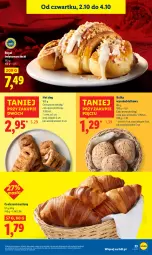 Gazetka promocyjna Lidl - GAZETKA - Gazetka - ważna od 04.10 do 04.10.2025 - strona 27 - produkty: Sok, Hot dog, Croissant, Rogal, Bułka