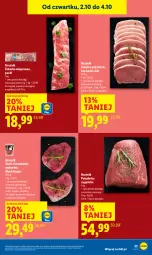 Gazetka promocyjna Lidl - GAZETKA - Gazetka - ważna od 04.10 do 04.10.2025 - strona 29 - produkty: Polędwica, Stek, Lack