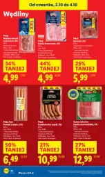 Gazetka promocyjna Lidl - GAZETKA - Gazetka - ważna od 04.10 do 04.10.2025 - strona 30 - produkty: Ser, Pur, Kindziuk, Parówki, Parówki z indyka, Dulano, Szynka konserwowa, Szynka, PIKOK, Pieprz, Boczek, Frankfurterki