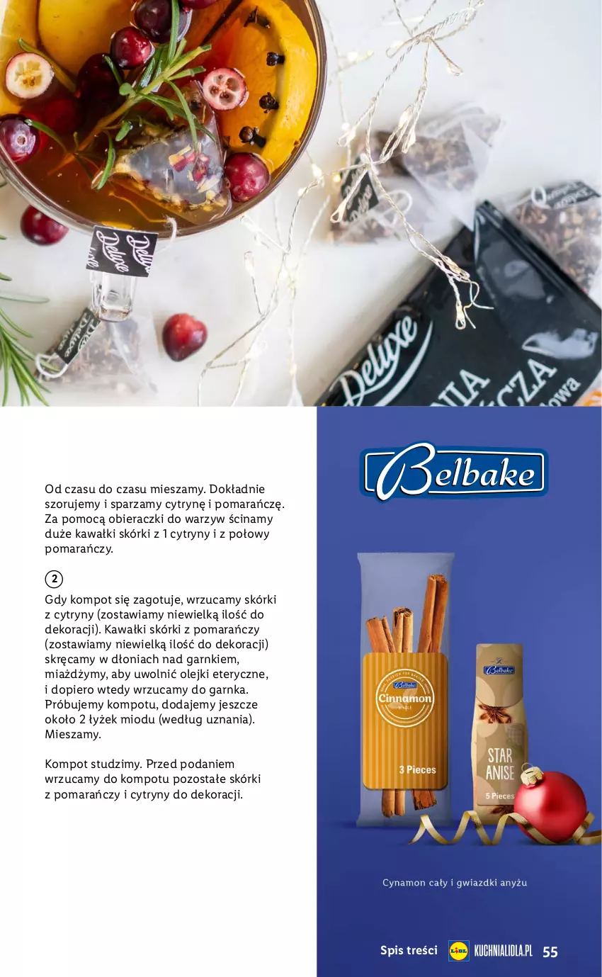 Gazetka promocyjna Lidl - Katalog Święta Deluxe - ważna 13.11 do 26.12.2023 - strona 55 - produkty: Cytryny, Kawa, Olej