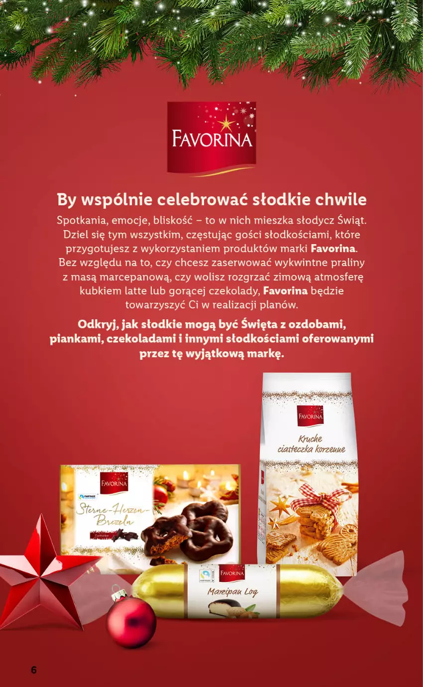 Gazetka promocyjna Lidl - Katalog Święta Deluxe - ważna 13.11 do 26.12.2023 - strona 6 - produkty: Czekolada, Fa, Ozdoba, Praliny, Ser