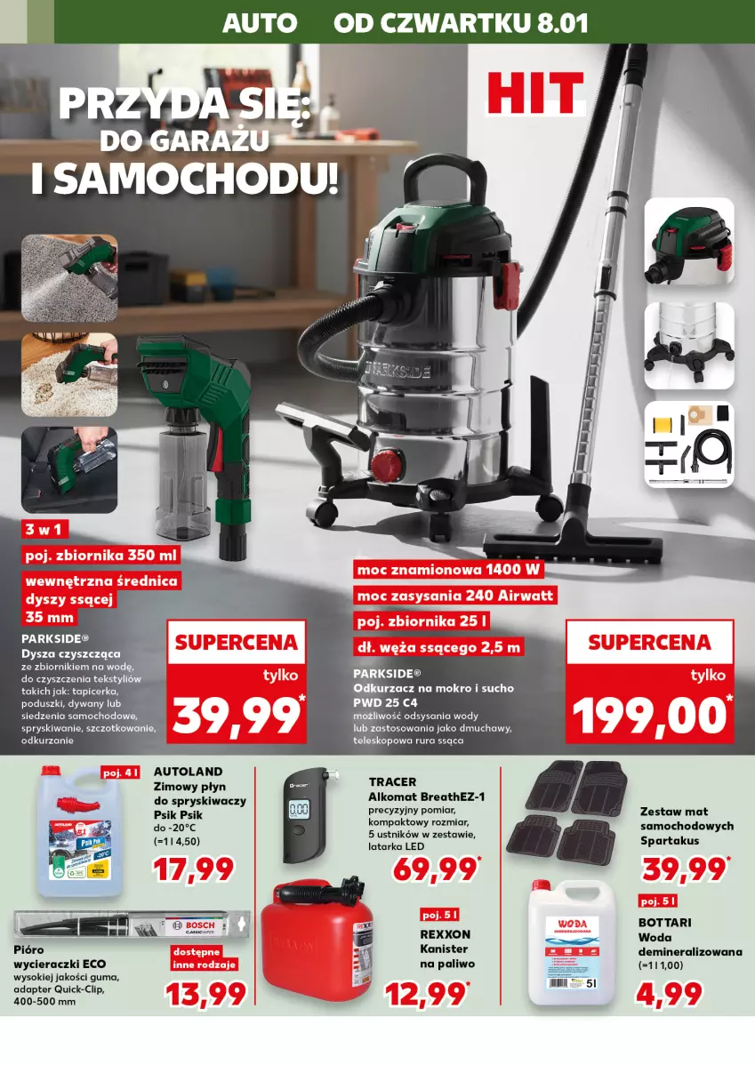 Gazetka promocyjna Kaufland - Kaufland - ważna 08.01 do 14.01.2026 - strona 10 - produkty: Acer, Alkomat, Dywan, Latarka, Latarka LED, Odkurzacz, Parkside, Rura, Sok, Tapicerka, Tarka, Teleskop, Ustnik, Woda