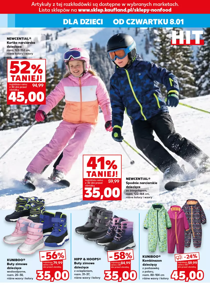Gazetka promocyjna Kaufland - Kaufland - ważna 08.01 do 14.01.2026 - strona 6 - produkty: Buty, Buty zimowe, Dzieci, HiPP, Hoop, Kombinezon, Kurtka, Por, Spodnie