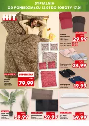 Gazetka promocyjna Kaufland - Kaufland - Gazetka - ważna od 14.01 do 14.01.2026 - strona 12 - produkty: Kapcie, Pościel, Pościel flanelowa, Materac, Prześcieradło, Tera, Dywan