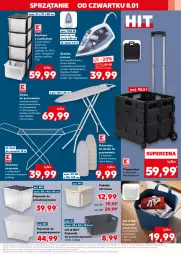 Gazetka promocyjna Kaufland - Kaufland - Gazetka - ważna od 14.01 do 14.01.2026 - strona 9 - produkty: Piec, Pokrowiec na deskę, Pojemnik, Pudełko, Pojemnik do przechowywania, Suszarka, Pokrowiec, Sprzątanie