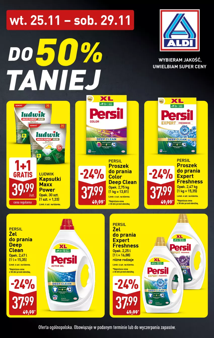 Gazetka promocyjna Aldi - ALDI Black Week - ważna 25.11 do 29.11.2025 - strona 4 - produkty: Persil
