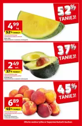 Gazetka promocyjna Auchan - Gazetka CENY W DÓŁ Supermarket Auchan - Gazetka - ważna od 26.06 do 26.06.2024 - strona 5 - produkty: Arbuz