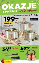 Gazetka promocyjna Biedronka - Gazetka - ważna od 15.04 do 15.04.2023 - strona 1 - produkty: Czajnik, , Tefal, Fa