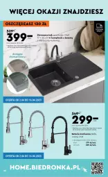 Gazetka promocyjna Biedronka - Gazetka - ważna od 15.04 do 15.04.2023 - strona 26 - produkty: Gra, Bateria kuchenna, Zlew, Bell, Zlewozmywak, Bateria, Bella