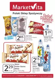 Gazetka promocyjna Market Vita - Gazetka – Marketvita - Gazetka - ważna od 08.06 do 08.06.2024 - strona 1 - produkty: Top, Oral B, Kinder Bueno, Lody, Ferrero, Baton, Góralki, Kinder