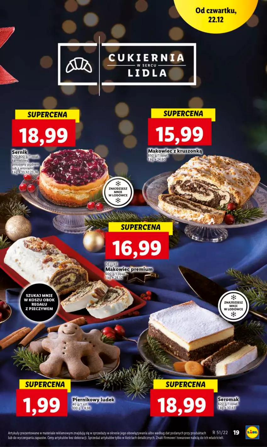 Gazetka promocyjna Lidl - GAZETKA - ważna 22.12 do 24.12.2022 - strona 23 - produkty: Cukier, Piec, Regał